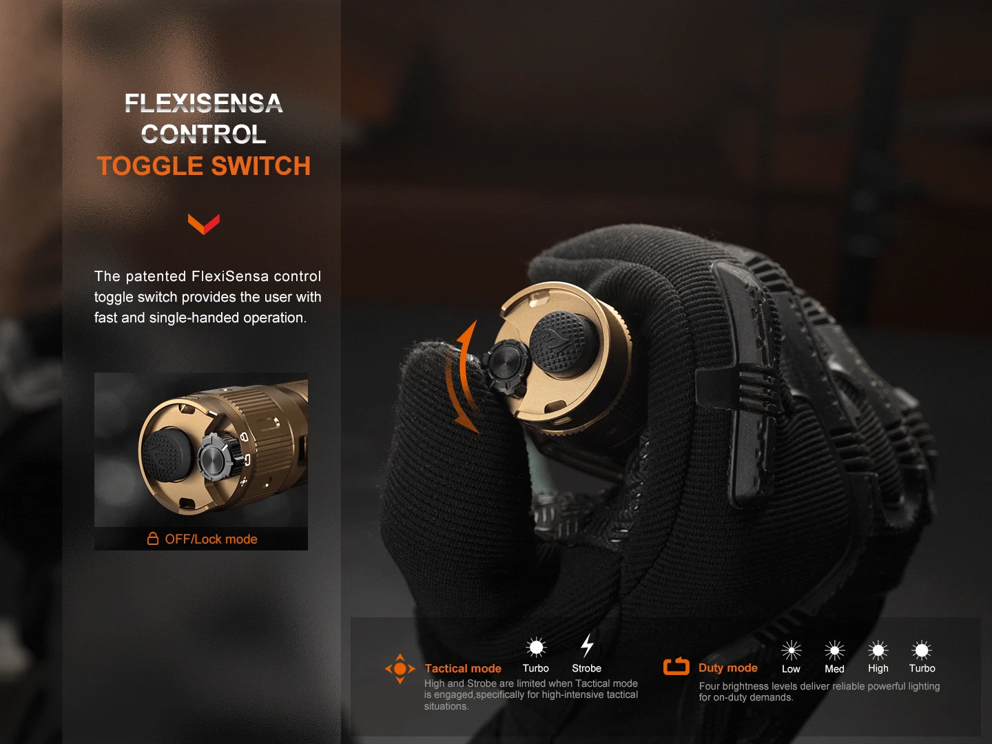 Fenix TK20R UE Tactical LED Flashlight - 2800 Lumens 4 Fenix TK20R UE Tactical LED Flashlight - 2800 Lumens - Image 4