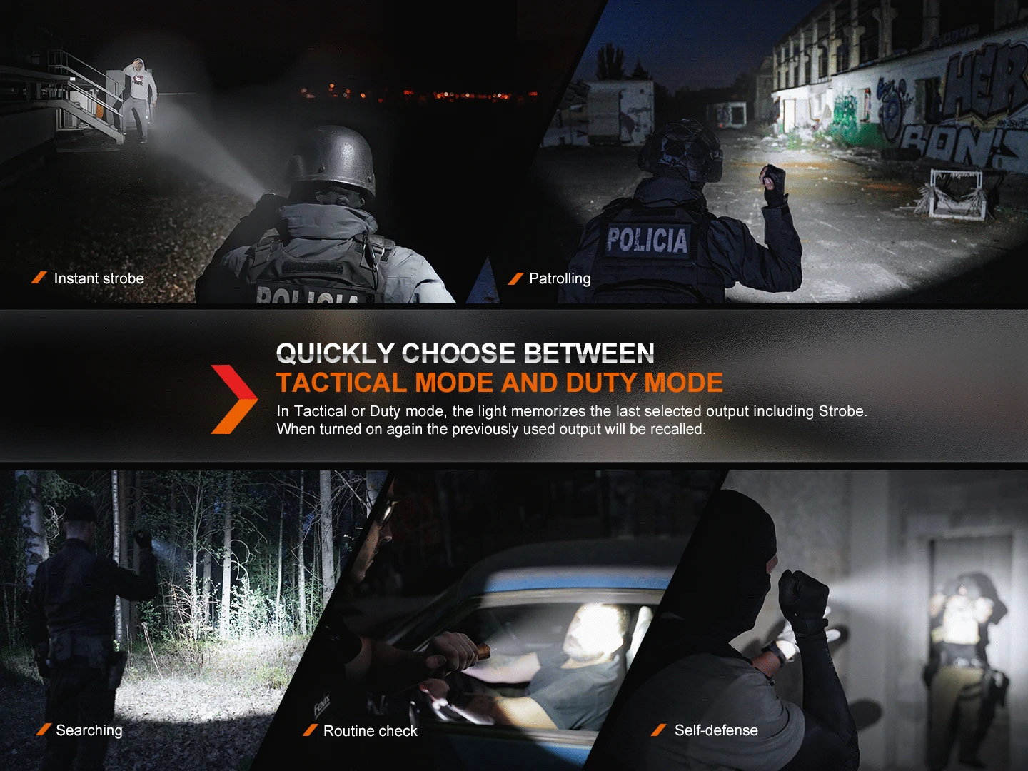 Fenix TK20R UE Tactical LED Flashlight - 2800 Lumens 7 Fenix TK20R UE Tactical LED Flashlight - 2800 Lumens - Image 7