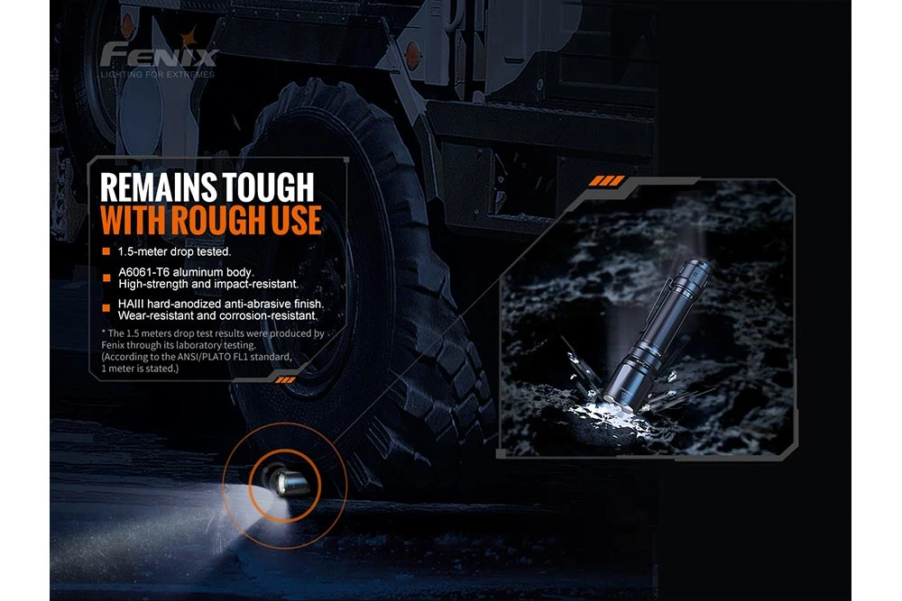 Fenix TK20R V2.0 Rechargeable Flashlight With FREE T5 Tactical Pen (optional) 9 Fenix TK20R V2.0 Rechargeable Flashlight With FREE T5 Tactical Pen (optional) - Image 9