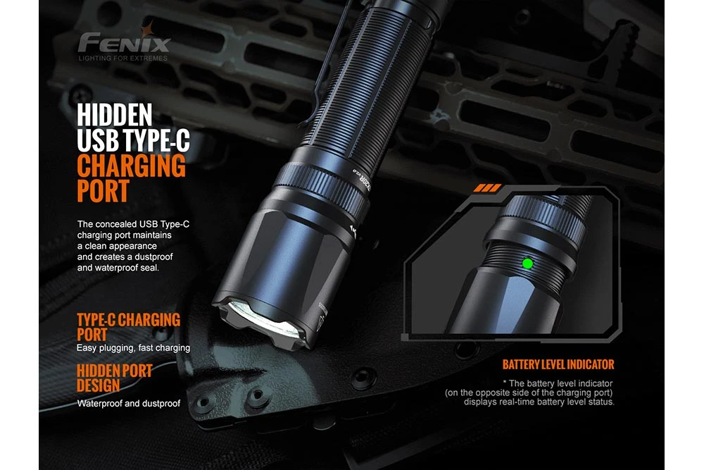 Fenix TK20R V2.0 Rechargeable Flashlight With FREE T5 Tactical Pen (optional) 11 Fenix TK20R V2.0 Rechargeable Flashlight With FREE T5 Tactical Pen (optional) - Image 11