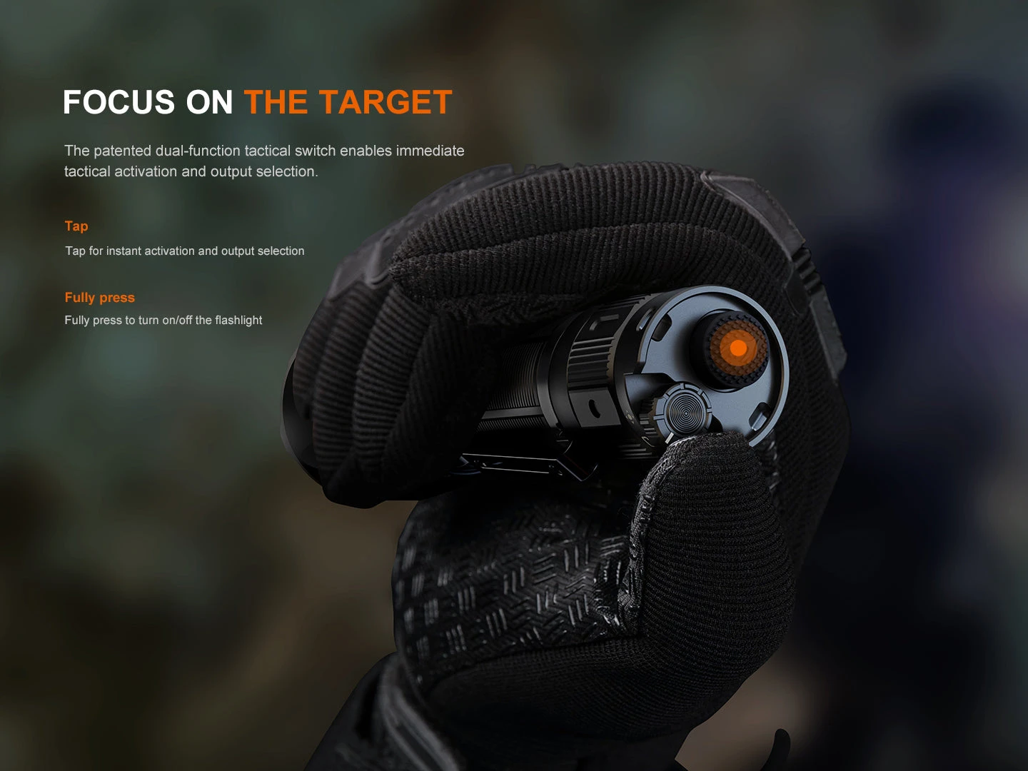 Fenix TK22R Rechargeable Tactical & Duty Flashlight 4 Fenix TK22R Rechargeable Tactical & Duty Flashlight - Image 4