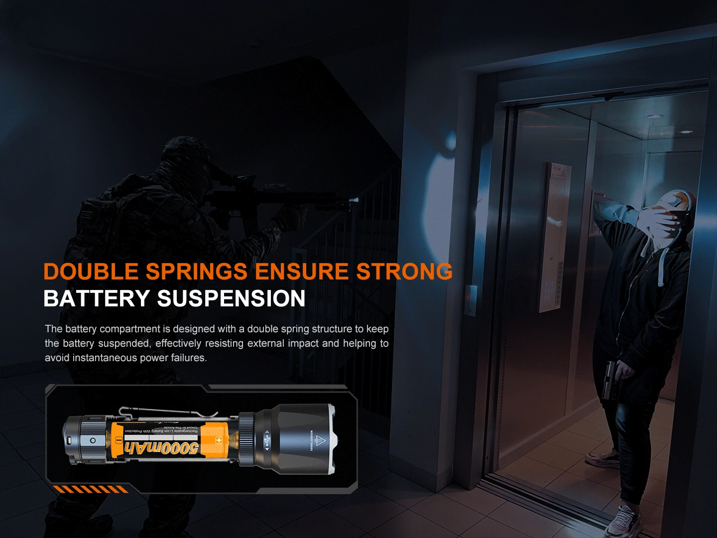 Fenix TK22R Rechargeable Tactical & Duty Flashlight 15 Fenix TK22R Rechargeable Tactical & Duty Flashlight - Image 15