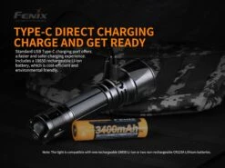 Fenix TK26R Tactical LED Flashlight - 1500 Lumens -Fenix Shop TK26R E7