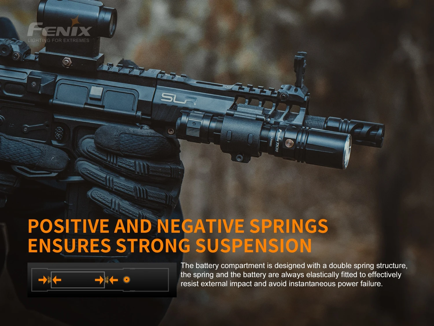 Fenix TK30 White Laser LED Flashlight 9 Fenix TK30 White Laser LED Flashlight - Image 9