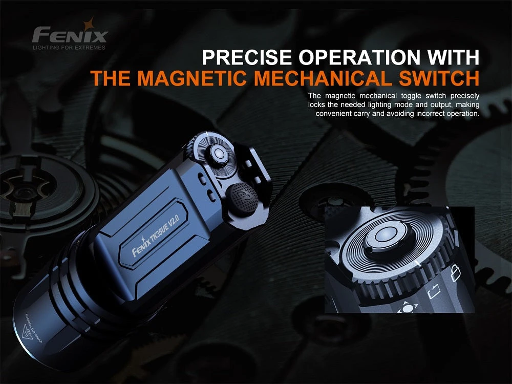 Fenix TK35UE V2 + 18650 Batteries And Charger Bundle 5 Fenix TK35UE V2 + 18650 Batteries And Charger Bundle - Image 5