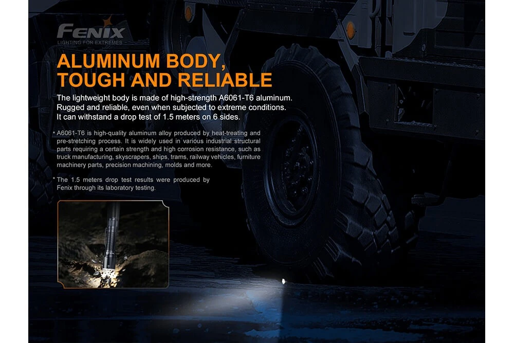 Fenix TK16 V2.0 Tactical Flashlight - 3100 Lumens 8 Fenix TK16 V2.0 Tactical Flashlight - 3100 Lumens - Image 8