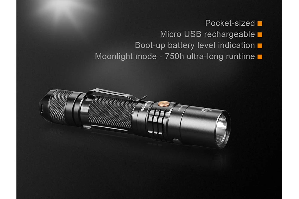Fenix UC35 V2.0 LED Rechargeable EDC Flashlight 8 Fenix UC35 V2.0 LED Rechargeable EDC Flashlight - Image 8