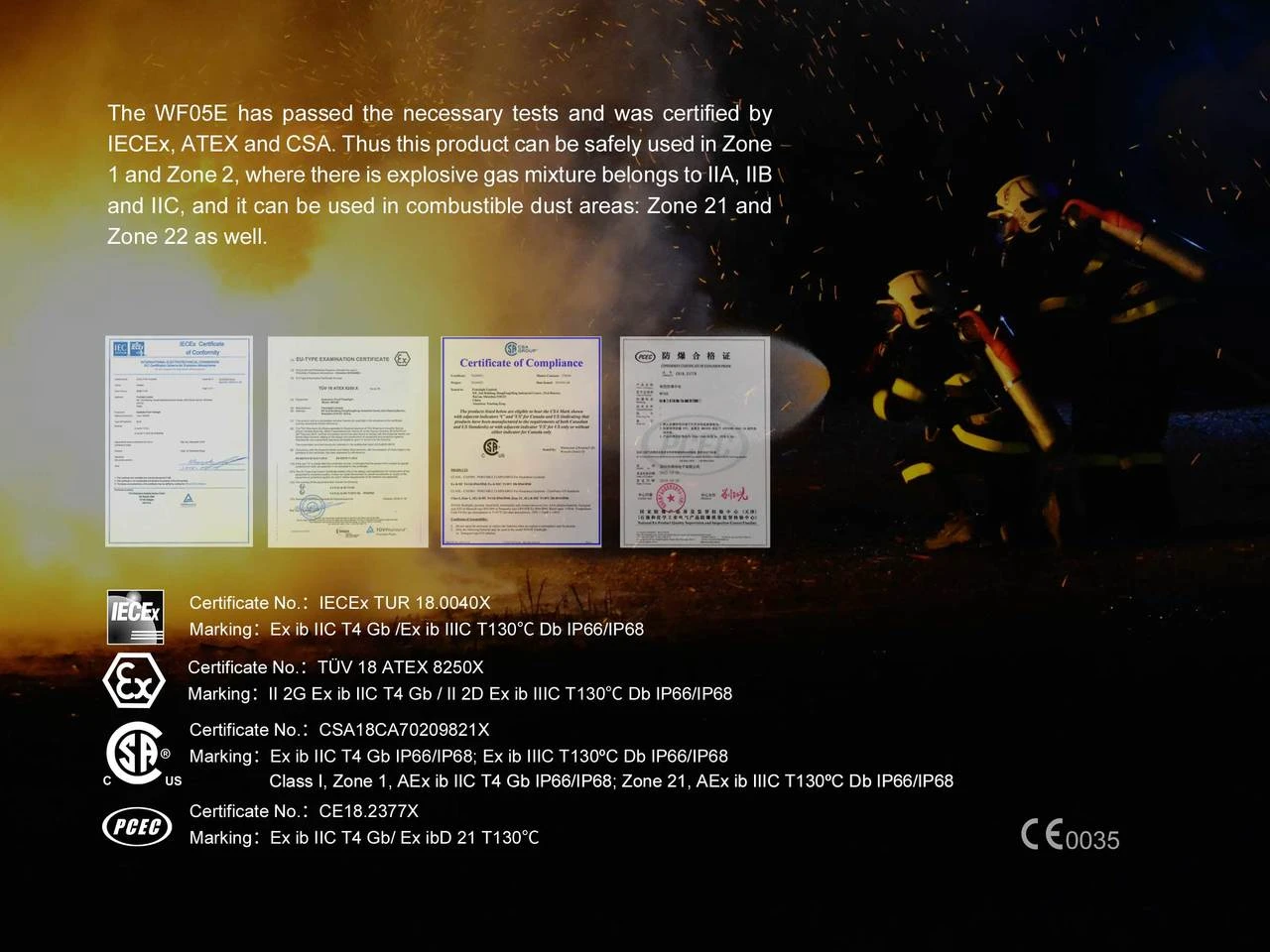 Fenix WF05E Intrinsically Safe Flashlight 4 Fenix WF05E Intrinsically Safe Flashlight - Image 4