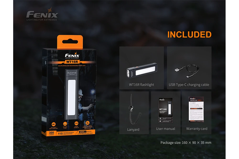 Fenix WT16R Rechargeable Work Light 15 Fenix WT16R Rechargeable Work Light - Image 15