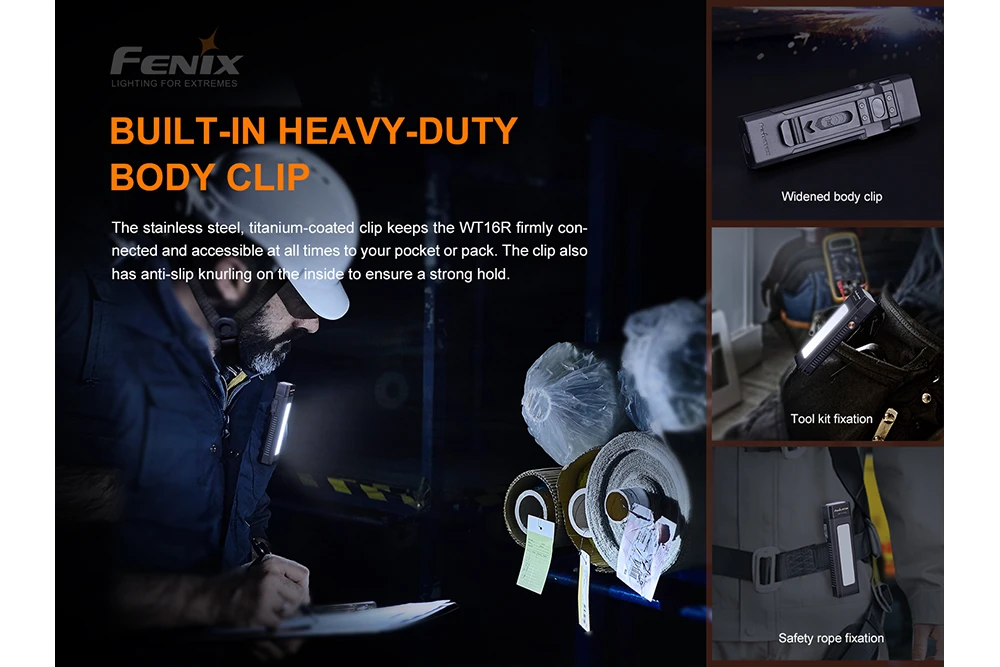 Fenix WT16R Rechargeable Work Light 5 Fenix WT16R Rechargeable Work Light - Image 5