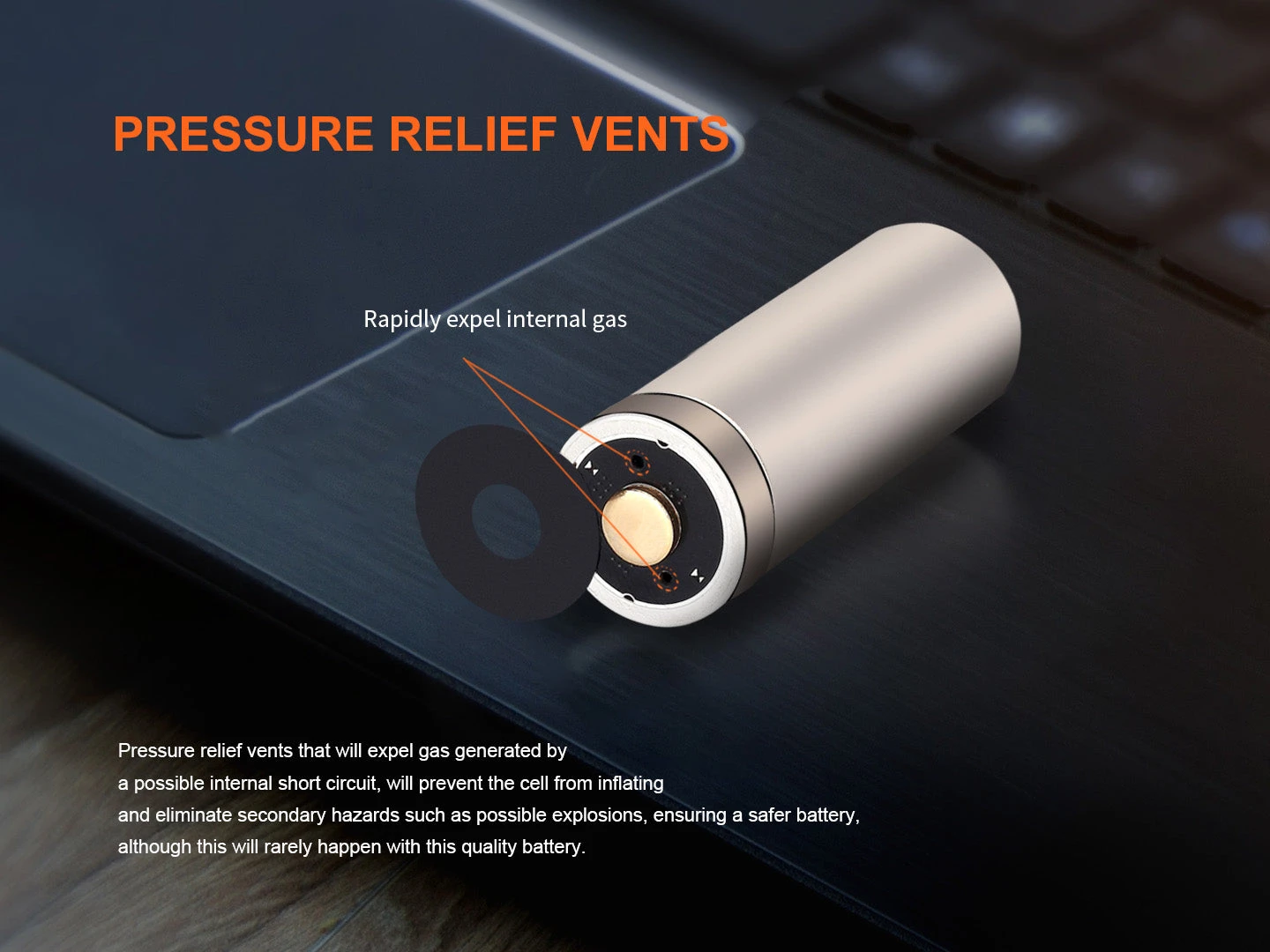 Fenix ARB-L18-1100 Rechargeable 18350 Battery 8 Fenix ARB-L18-1100 Rechargeable 18350 Battery - Image 8