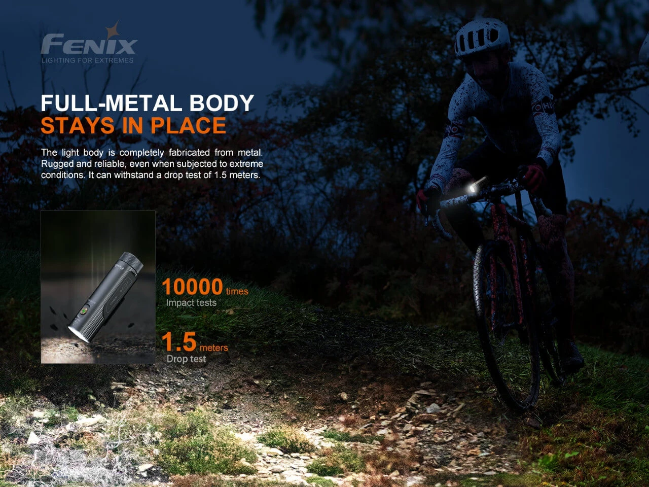 Fenix BC21R V3.0 LED Bike Light - Discontinued 12 Fenix BC21R V3.0 LED Bike Light - Discontinued - Image 12