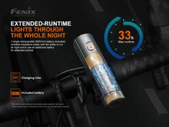 Fenix BC21R V3.0 LED Bike Light - Discontinued 32 Fenix BC21R V3.0 LED Bike Light - Discontinued -Fenix Shop bc21rv3Runtime 1 90334