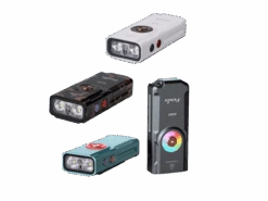 Fenix E06R Keychain Light With White, UV, And Red Laser Lights