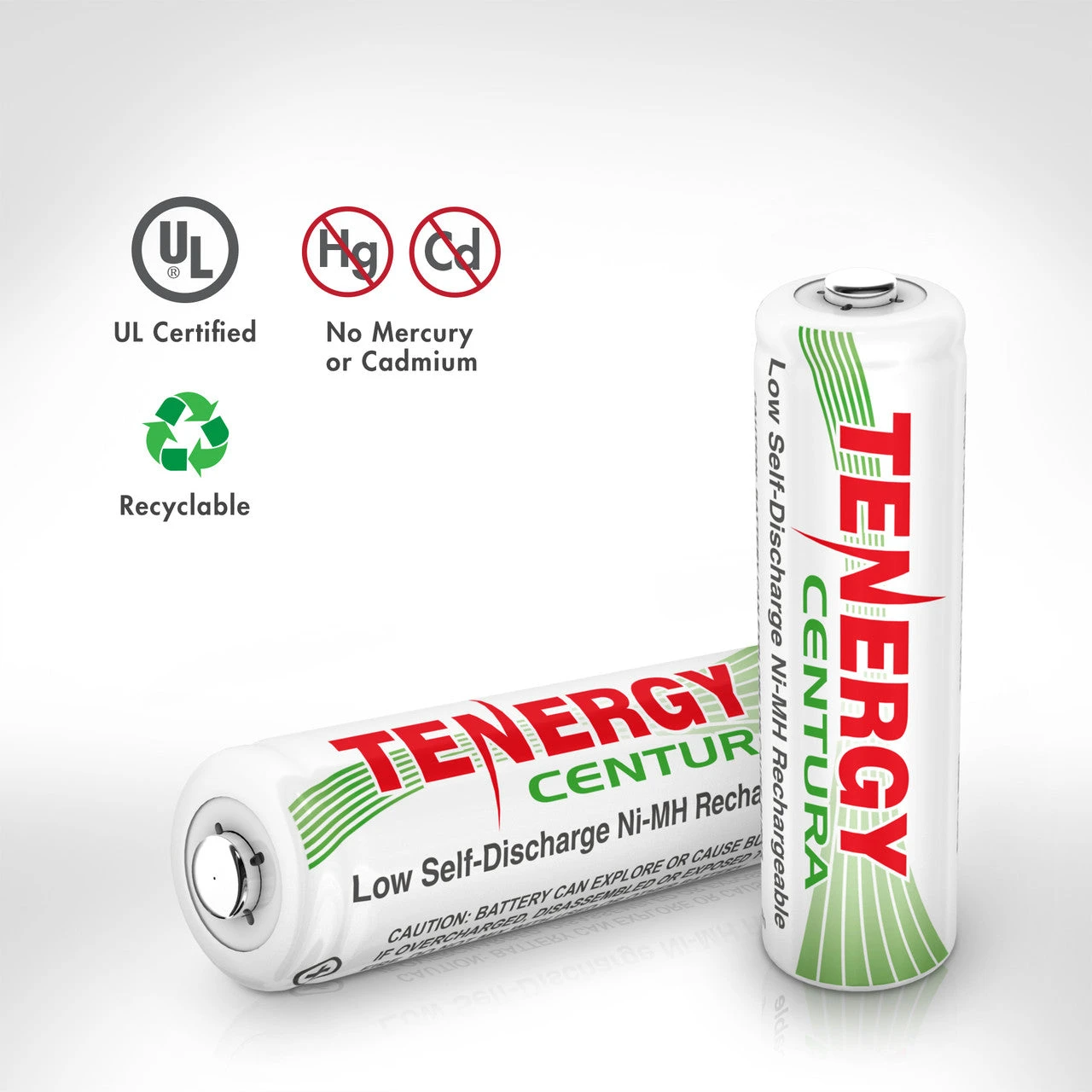 Tenergy AA Centura NiMH Rechargeable Battery - 4 Pack 4 Tenergy AA Centura NiMH Rechargeable Battery - 4 Pack - Image 4