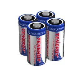 Tenergy Propel CR123A 3v Lithium Battery - 4 Pack